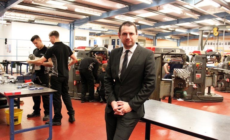 Former apprentice returns as Chief Exec of Aycliffe training provider