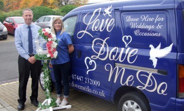 Love Dove Me Do: Newtonian launches quirky dove-hire business