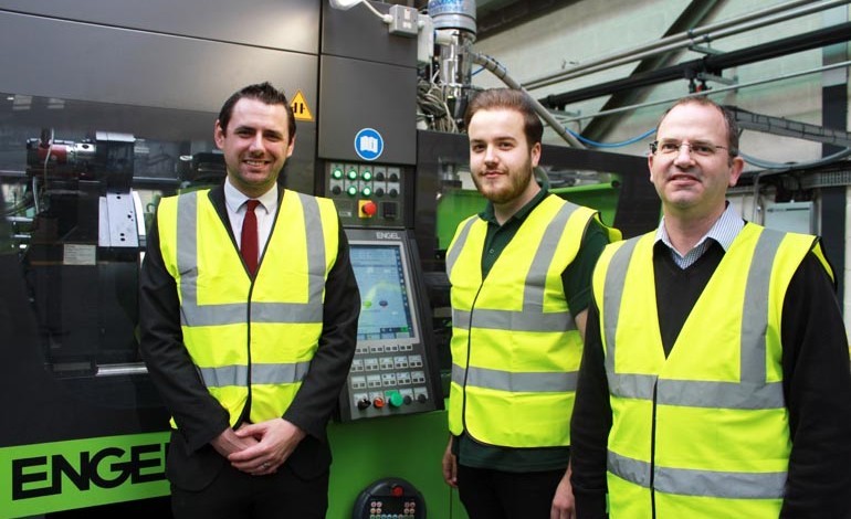 Plastics firm’s first ever apprentice fits the mould