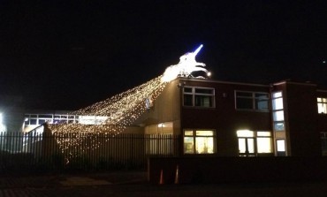Leaping unicorn brings sparkle to Greenfield's Shildon Campus