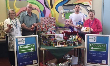 Aycliffe students donate hampers to elderly