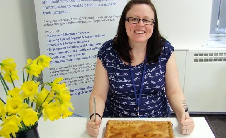 Aycliffe community café celebrates British pie week!