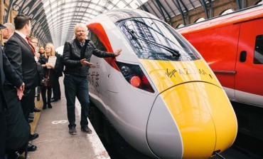 Sir Richard Branson unveils new Virgin train to be built in Aycliffe
