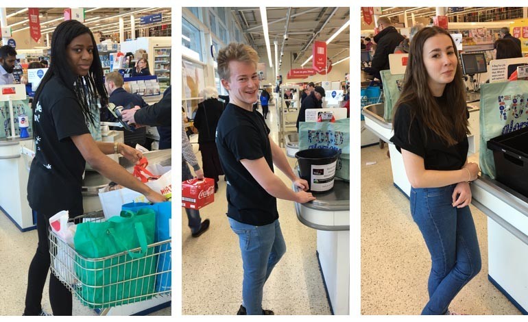 Bag-pack raises £353 for Morocco trip