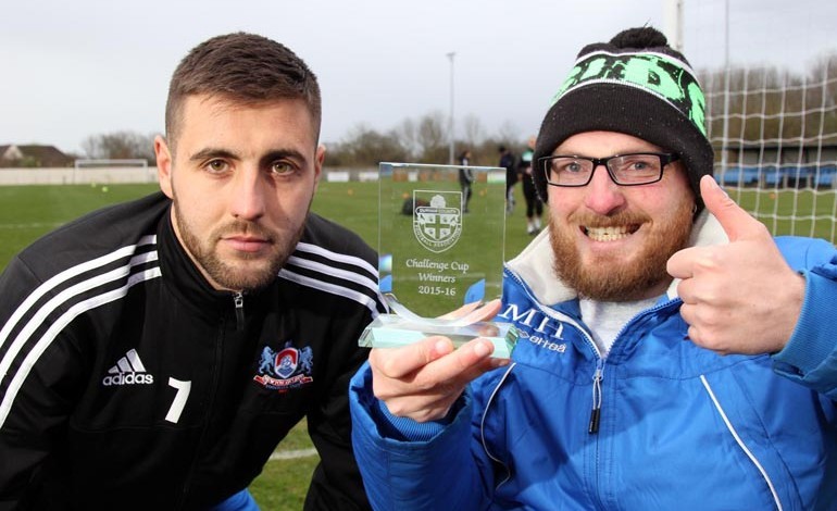 Heart of gold skipper gives his first medal to Super Fan