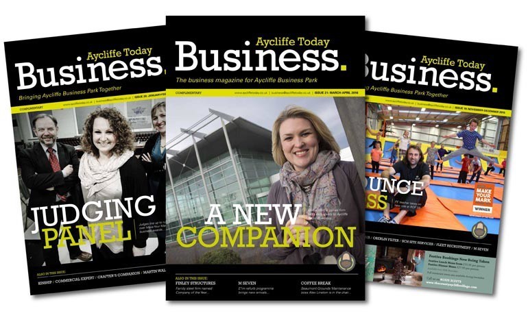 Last chance to secure space in Aycliffe’s only business magazine!