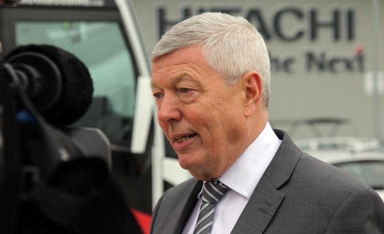 Brexit is a one-way ticket to ‘bleak future’ – says Alan Johnson during Hitachi visit
