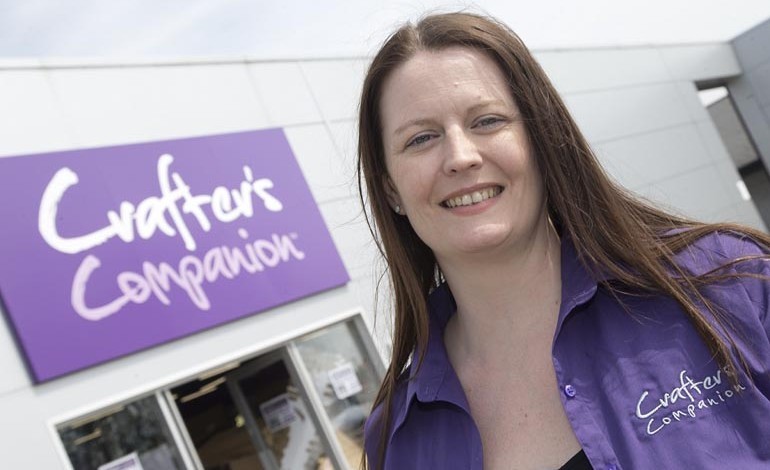 Crafter’s Companion appoints Aycliffe store manager