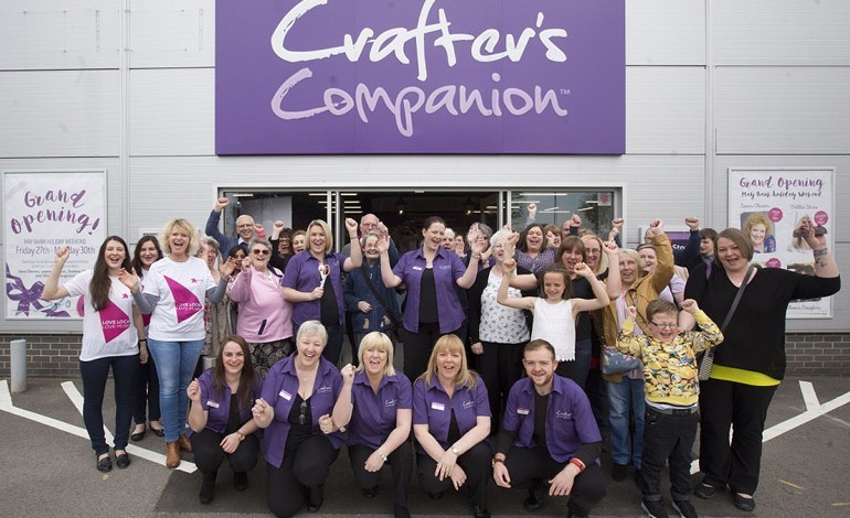 PICTURES: Crafter’s Companion enjoys successful store launch