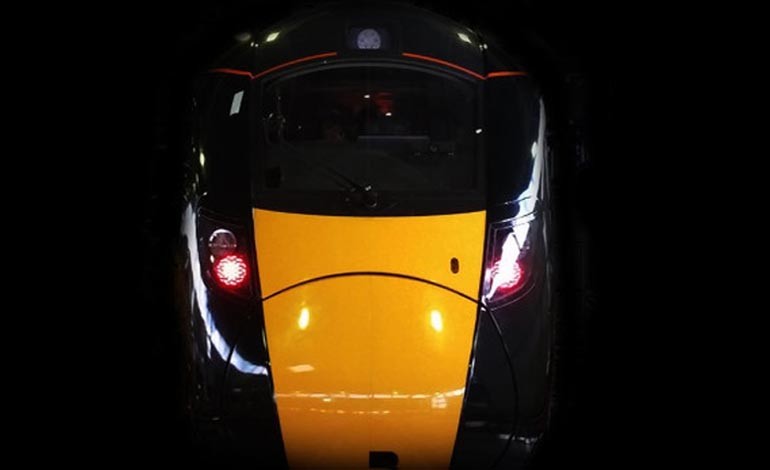 New Hitachi train carries guests for the first time
