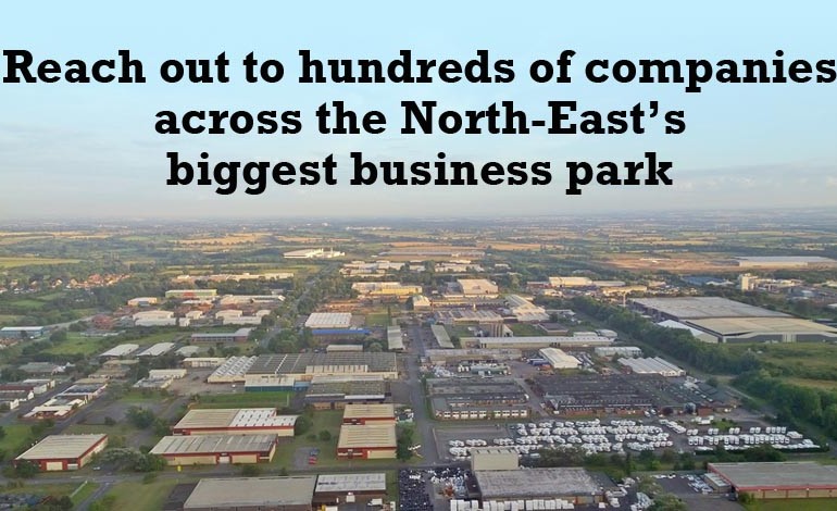 Reach out to hundreds of firms across Aycliffe Business Park!