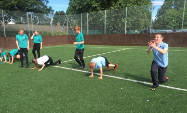 Aycliffe students tackle charity Boot Camp