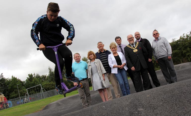 Horndale Scoot Park is officially opened