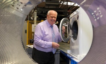 First British washing machines for decades roll off Aycliffe production line