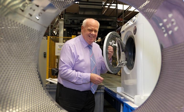 First British washing machines for decades roll off Aycliffe production line