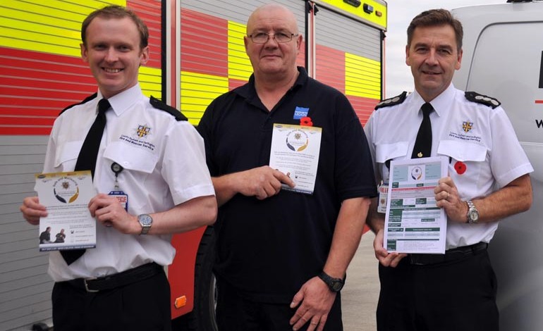 Fire service links up with Royal British Legion