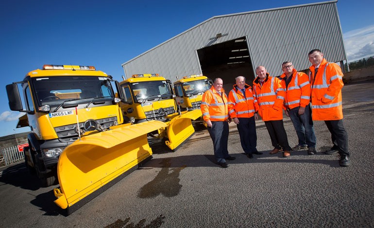 42,000 tonnes of salt on standby for winter!