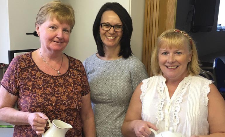 No break in efforts as successful coffee morning raises £1,500+