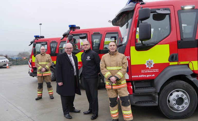 Aycliffe’s new fire appliance is ready for action