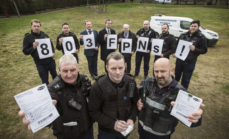 Wardens hand out more than 800 fines for enviro crimes