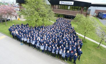 Husqvarna celebrates production of one million robotic lawnmowers in Aycliffe