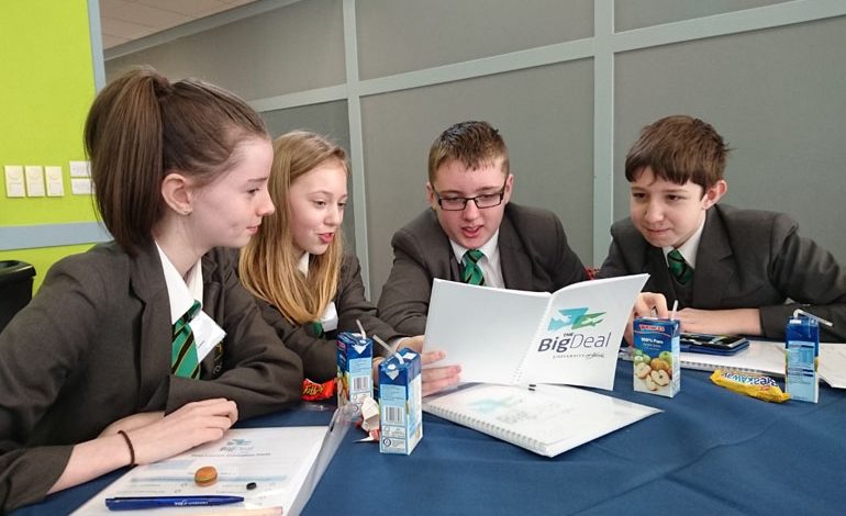 Four Aycliffe students to pitch business idea to ‘Dragons’