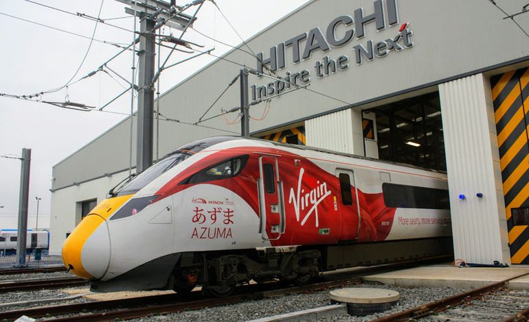 Hitachi begins work on Virgin Trains’ Azuma fleet