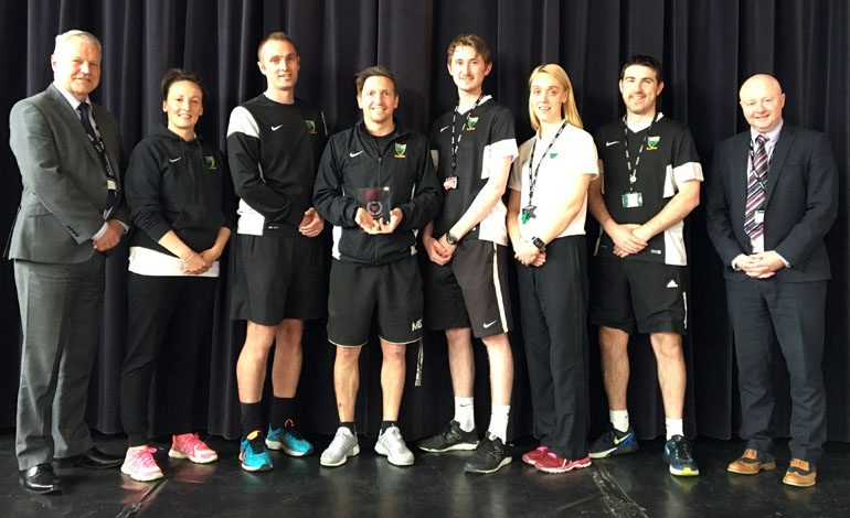 Greenfield PE department gains Quality Mark status