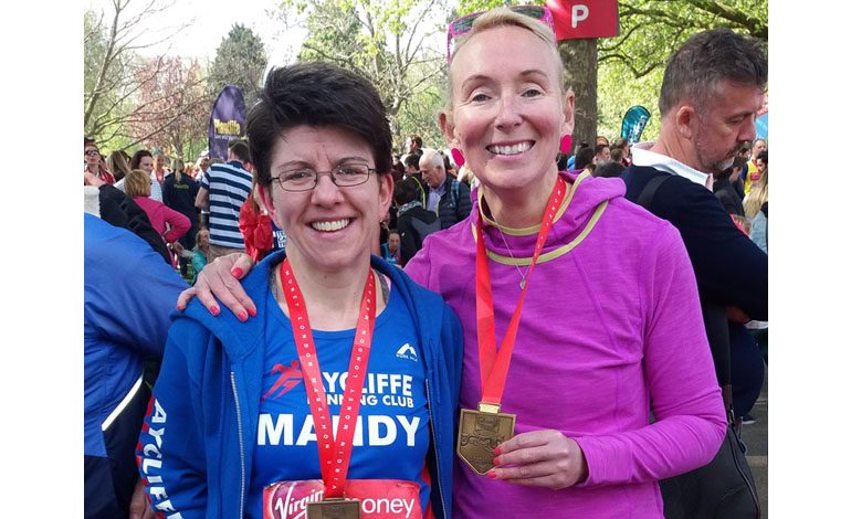 Aycliffe runners complete London Marathon