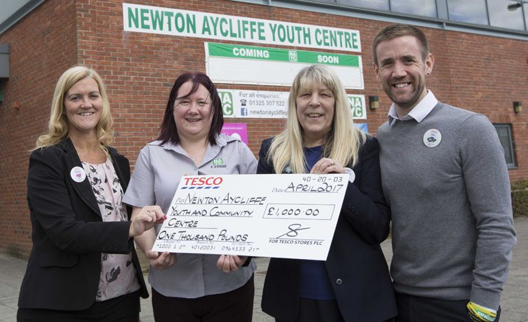 Community Centre to make improvements with donation from local Tesco