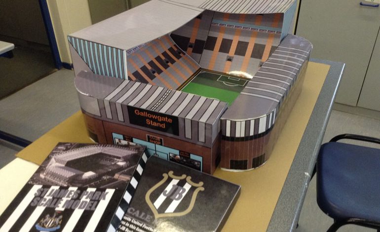Students make replica of St James’ Park