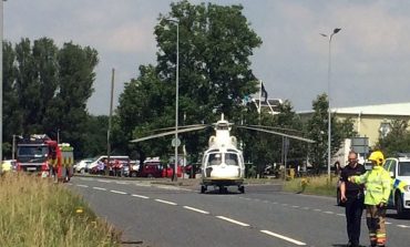 Man air-lifted to hospital after Burtree Gate accident