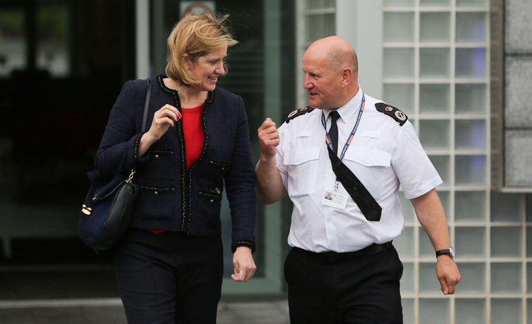 Home Secretary Amber Rudd visits Durham Constabulary