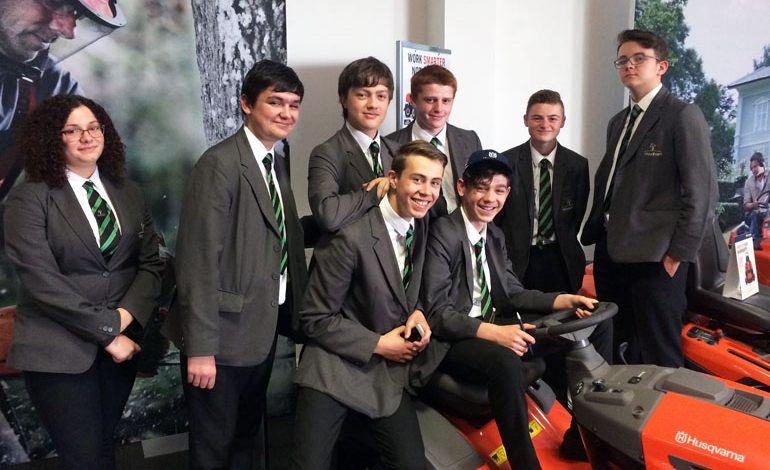 Aycliffe engineering students visit Gestamp and Husqvarna