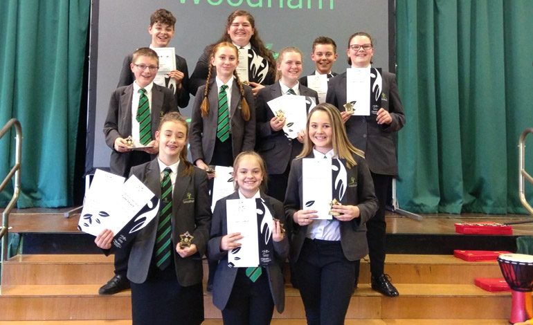 Students’ hard work recognised with celebration evening