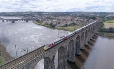 Aycliffe-built Virgin Azuma debuts in Scotland on east coast test run