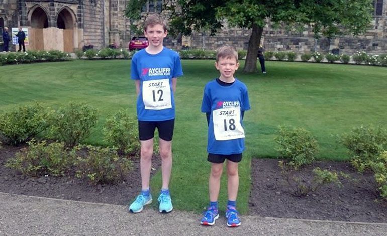 Aycliffe boys do well in Auckland Castle fun run