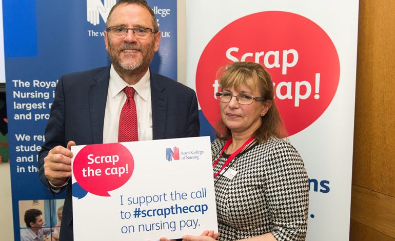 MP backs campaign to scrap public sector pay cap for nurses