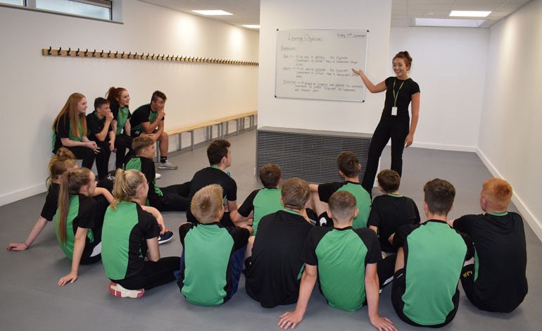 School unveils new £112k sports changing rooms