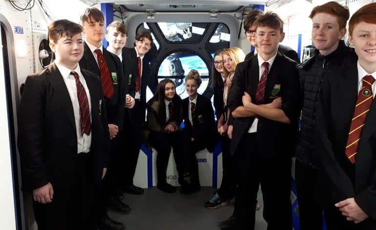 Greenfield students enjoy Tim Peake experience