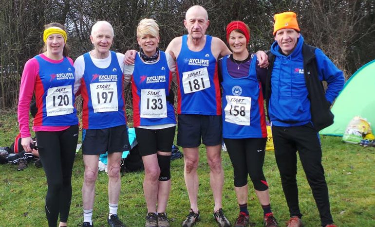 Aycliffe ‘Masters’ compete in cross country championships