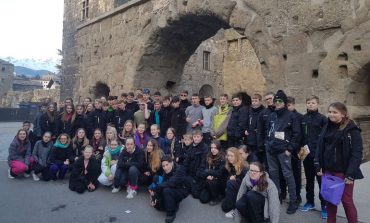 Aycliffe students enjoy Italian skiing trip