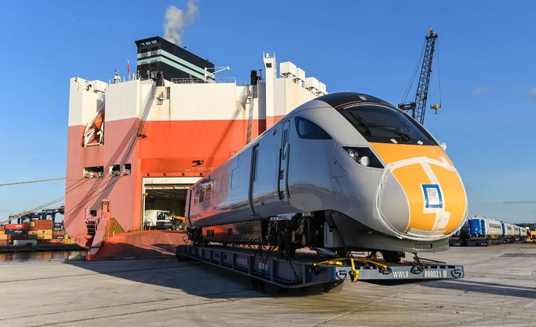 New Azuma trains arrive at Teesport ahead of services later this year