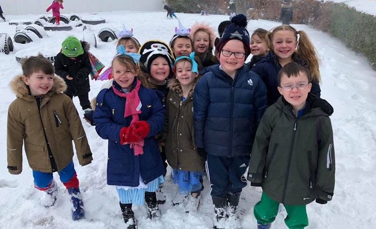 ‘Beast from the East’ is no match for Aycliffe school!