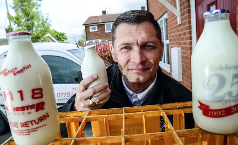Traditional milk service takes off for Aycliffe businessman