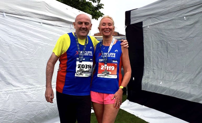 Aycliffe runners compete at Edinburgh Marathon Festival