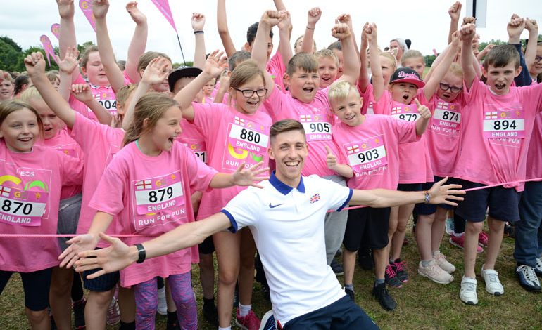 700 children run 2km in Aycliffe mass running event