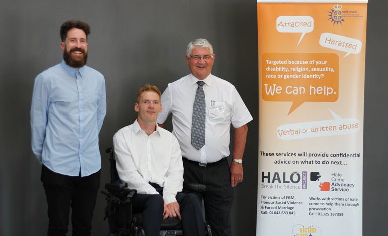Paralympian Stephen Miller stars at Hate Crime conference in Aycliffe