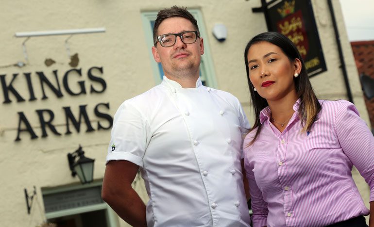 Husband-and-wife team celebrates successful first year at restaurant