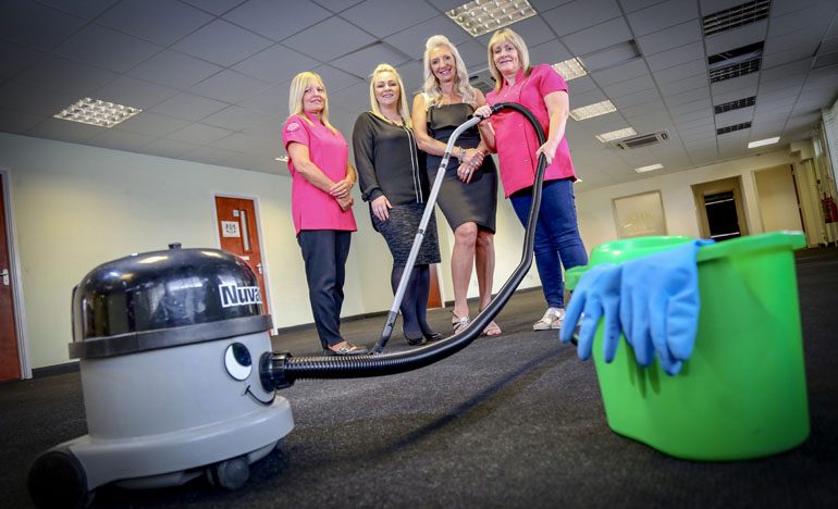 Aycliffe cleaning firm smashes target as growth up 30%